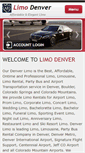 Mobile Screenshot of denvercoloradolimo.com